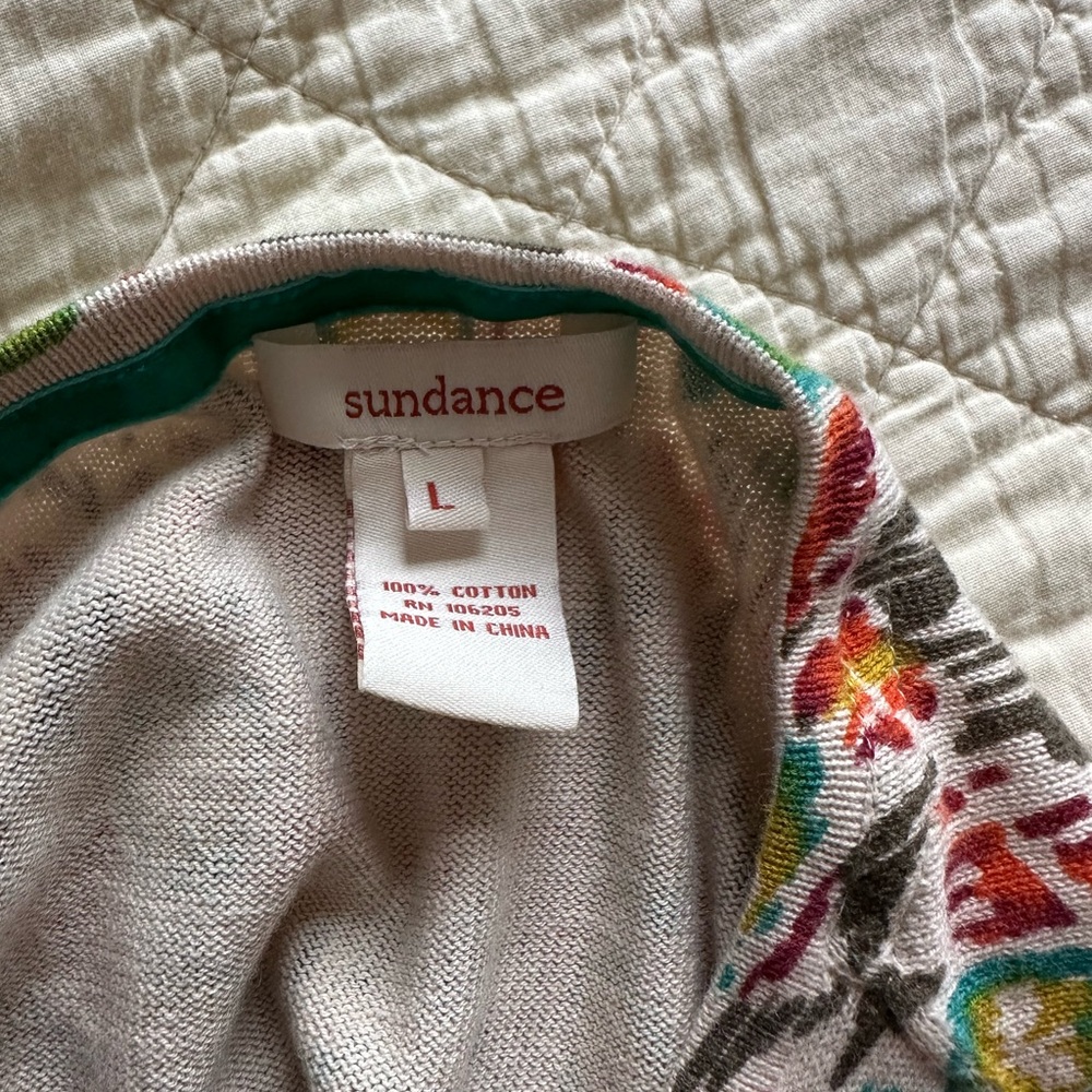 Colorful Patterned Buttoned Cardigan - Picture 2 of 2
